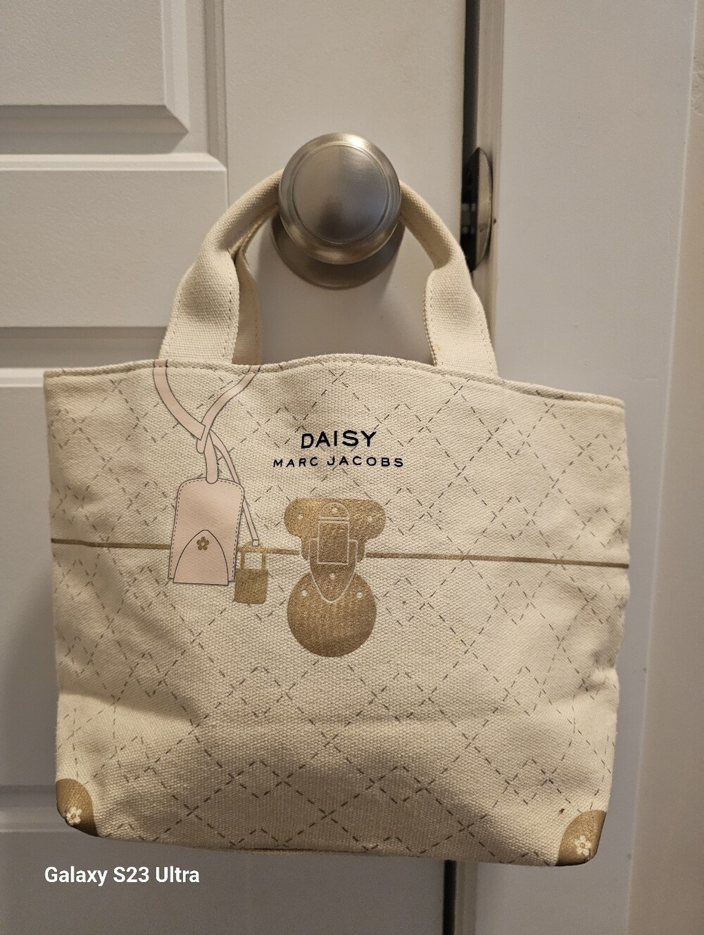 Marc Jacobs Small Daisy Canvas Bag